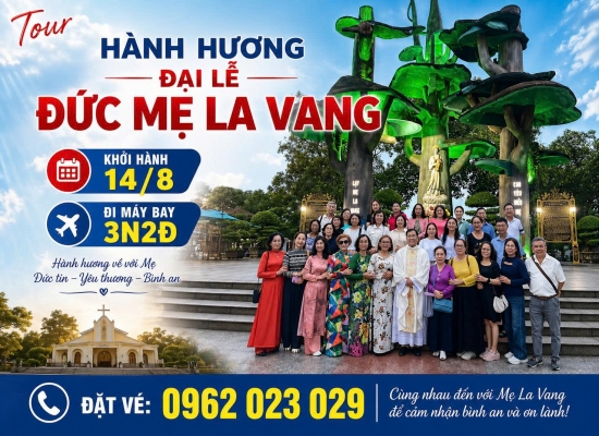 Tour La Vang Bay Đại Lễ